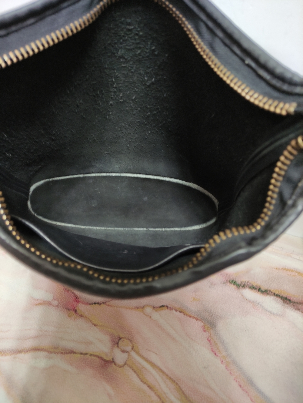 Vintage Coach 9730 Shoulder Sac Black Made in USA - Picture 10 of 13